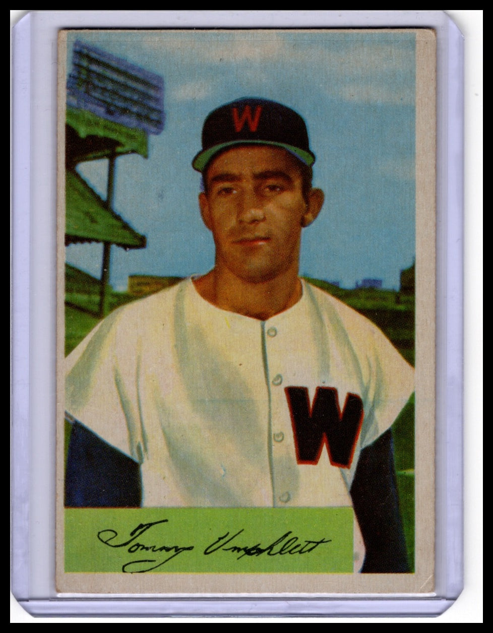 1954 Bowman #88 Tom Umphlett