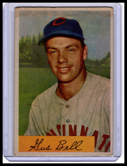 1954 Bowman #124a Gus Bell