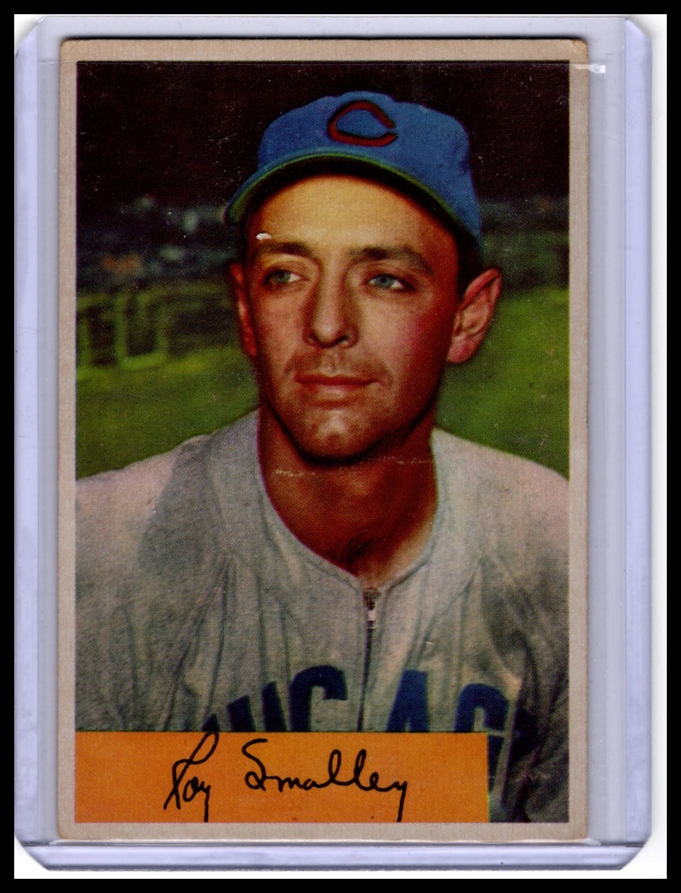1954 Bowman #109 Roy Smalley