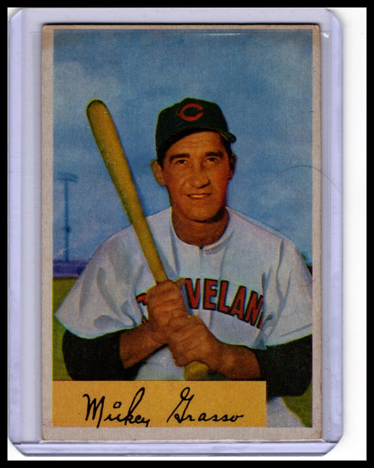 1954 Bowman #184 Mickey Grasso