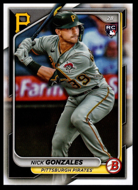 2024 Bowman #62 Nick Gonzales