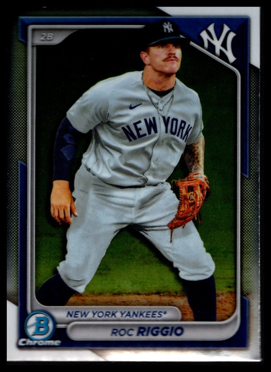 2024 Bowman #BCP-70 Roc Riggio Chrome Prospects