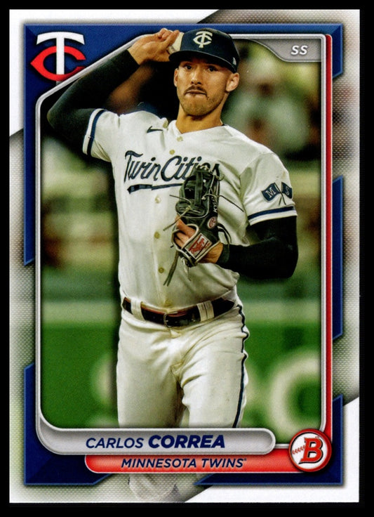 2024 Bowman #23 Carlos Correa