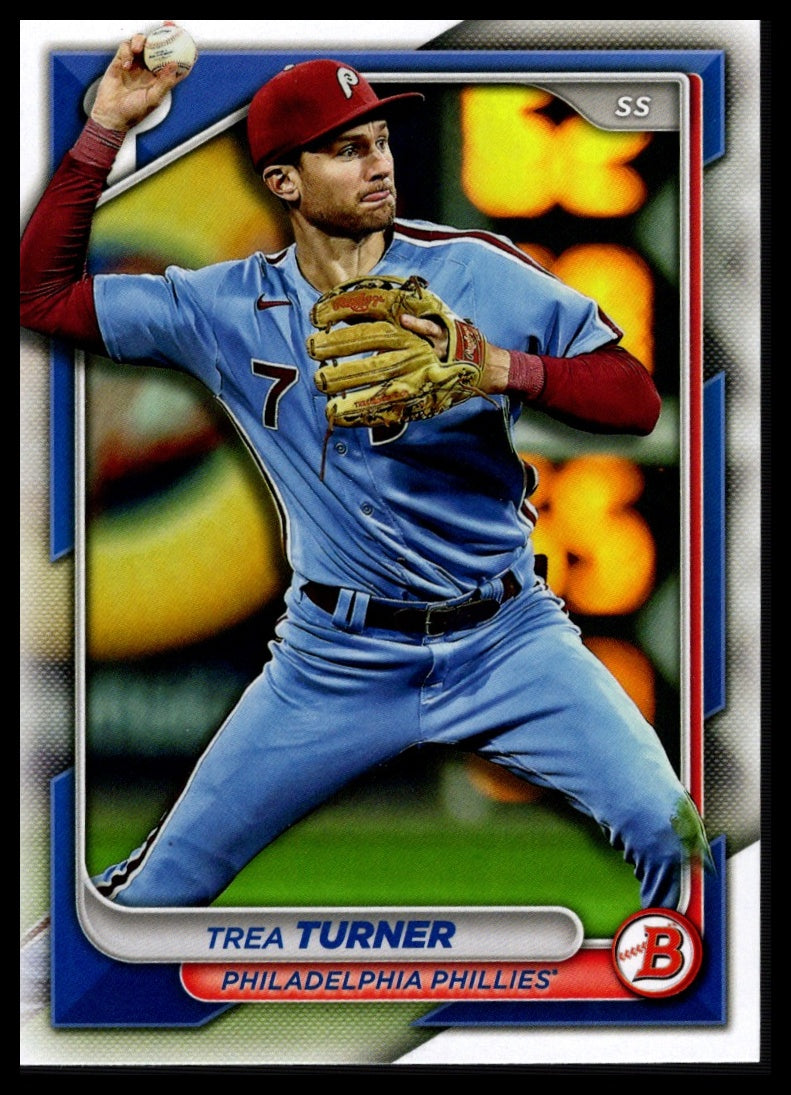 2024 Bowman #4 Trea Turner