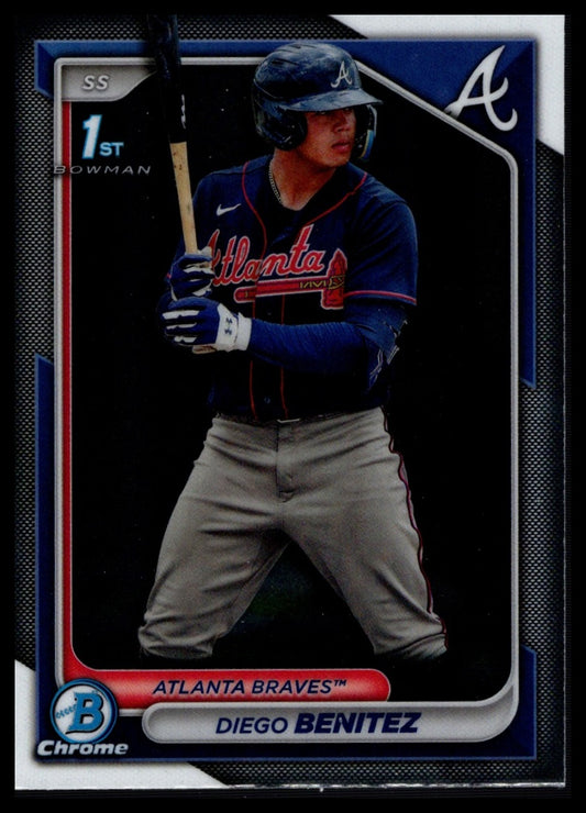 2024 Bowman #BCP-39 Diego Benitez Chrome Prospects